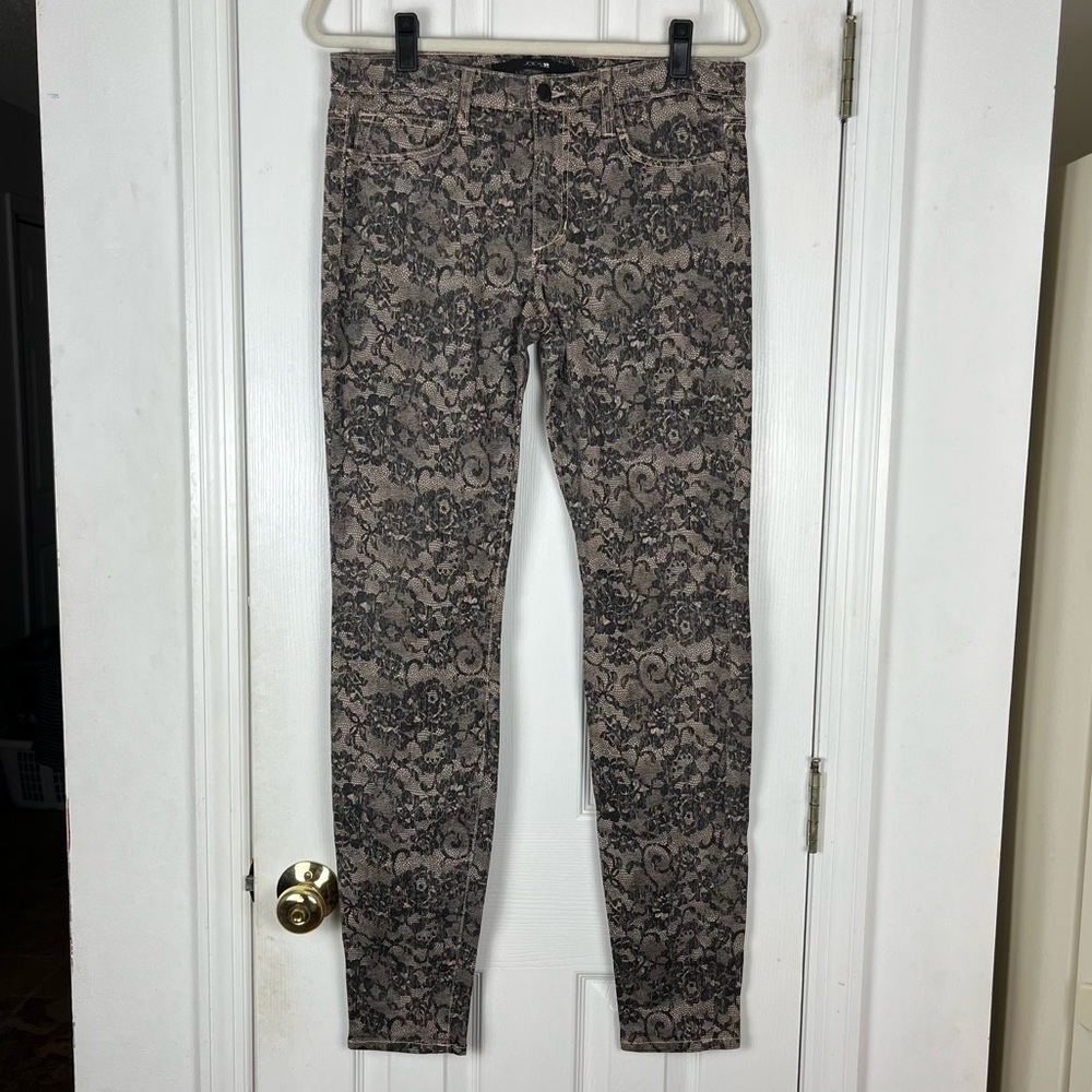 Joe’s Jeans Chantilly Floral Lace Skinny Jeans